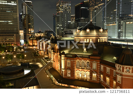 東京站，夜景 121736811