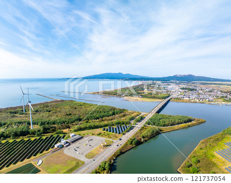 Giant Mahage and Oga Bridge, Oga Peninsula (Oga City, Akita Prefecture) 121737054