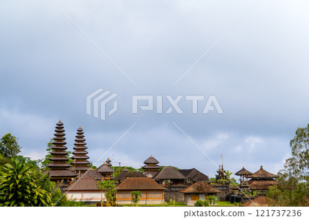 Innijiao Island - October 22, 2024: Bushaji Temple Complex, Agong Bushaji Temple. The most important Indian temple on Gai Island. Innijiao Island - October 22, 2024: Bushaji Temple Complex, Agong Bushaji Temple. The most important Indian temple on Gai Island. 121737236