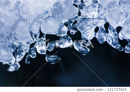 riverbank ice riverbank ice 121737425