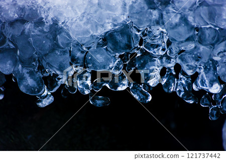 riverbank ice riverbank ice 121737442