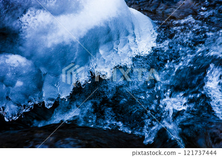 riverbank ice 121737444