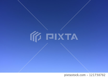 沒有一朵雲的藍天，背景，天空替換，拍攝的天空照片 121738782