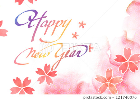 Standard New Year's card 121740076