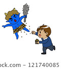 Bean Throwing Blue Demon 121740085
