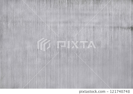 aluminium metal texture background, scratches on polished stainless steel. 121740748