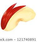 Cut apples 121740891