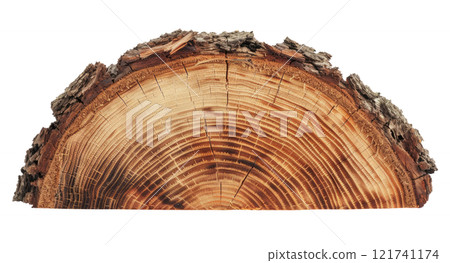 Cross Section of a Tree Cross Section of a Tree 121741174