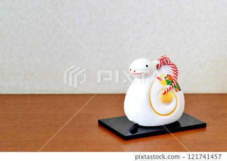 New Year's material: Year of the snake, Zodiac clay bell 121741457