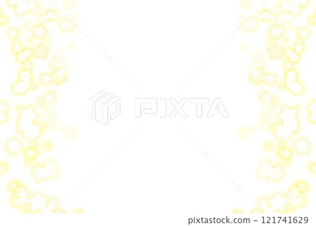 淡黃色閃閃發光的星星背景 121741629