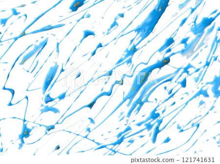 淺藍色水彩紋理背景 121741631