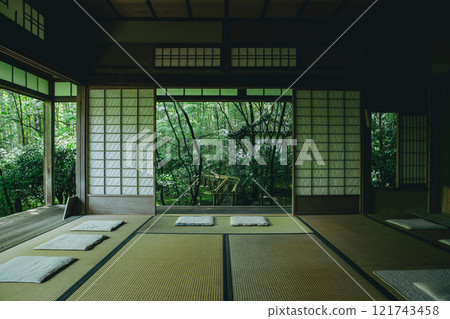 Fresh green Takiguchi Temple Fresh green Takiguchi Temple 121743458