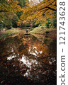 Autumn leaves of Togansuji Temple 121743628