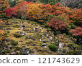 Autumn leaves of Togansuji Temple 121743629
