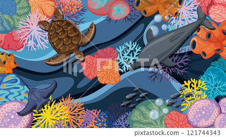 Underwater Biodiversity: A Vibrant Ecosystem 121744343