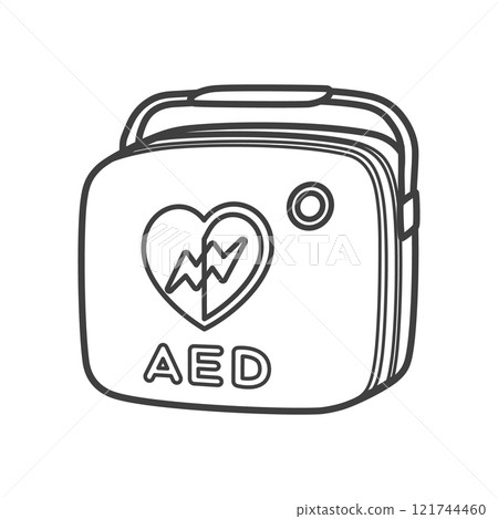 AED (automated external defibrillator) body 121744460