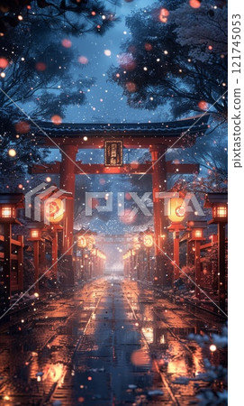 A big torii gate 121745053