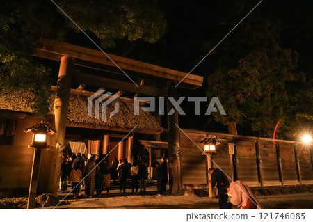 伊勢神宮外宮前夕參拜 121746085