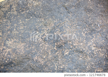Black rock texture 121746678