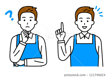 思考/靈感男士圍裙套裝 思考/靈感男士圍裙套裝 121746824