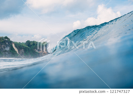 Picturesque view in Espraiado canyon with rocks and trees in Santa Catarina, Brazil. Picturesque view in Espraiado canyon with rocks and trees in Santa Catarina, Brazil. 121747327