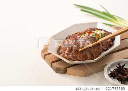 beef tendon beef taiwan food Braised beef shank 牛すね肉 121747563