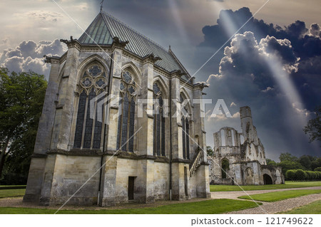 Primatice chapel, Chaalis abbey, Chaalis, France Primatice chapel, Chaalis abbey, Chaalis, France 121749622