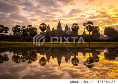 柬埔寨吳哥窟日落 121750087
