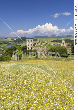 Ruins of Plavec castle near Stara Lubovna, Presov region, Slovakia Ruins of Plavec castle near Stara Lubovna, Presov region, Slovakia 121750648