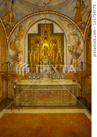 Monasterio de Santa Maria de la Rabida, Palos de la Frontera, Province of Huelva, Andalusia, Spain 121750779