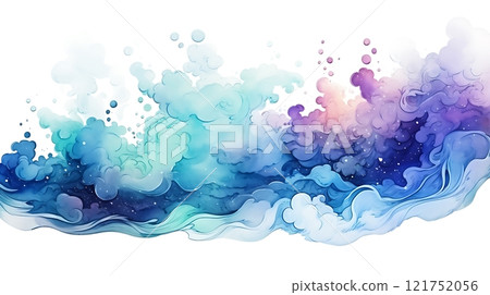 Colorful abstract smoke background representing water conservation for water day Colorful abstract smoke background representing water conservation for water day 121752056