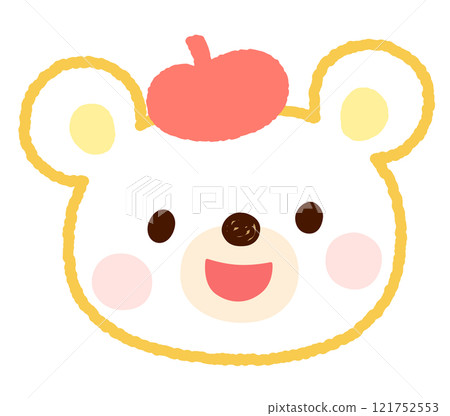 Cute bear pop character 121752553