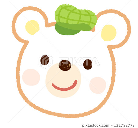 Cute bear pop character 121752772