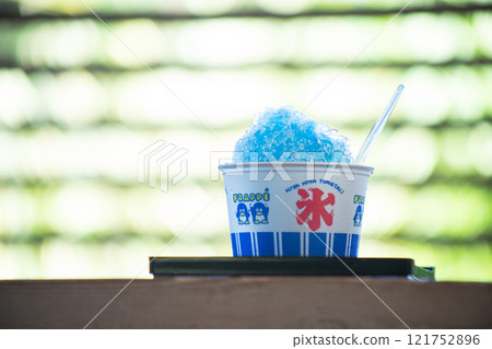 Delicious shaved ice in summer 121752896