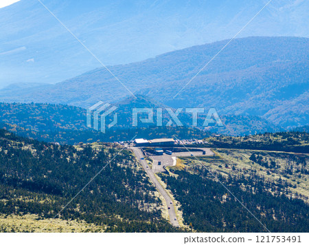 秋季八幡平阿斯皮特線和八幡平山頂休息所（秋田縣仙北市） 121753491