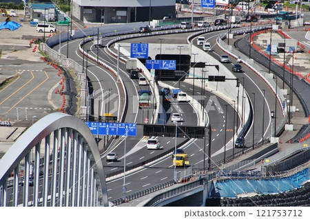 Circular Route 2 near Tsukiji 121753712
