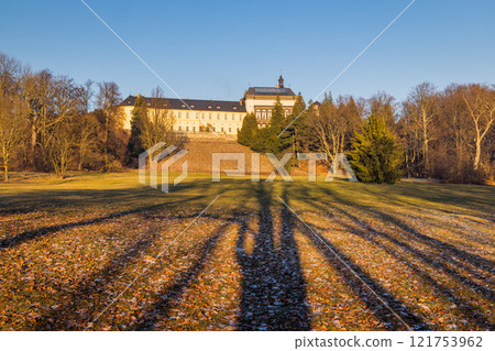 Zbiroh castle, medieval landmark in Region Pilsen in Czech Republic, Europe. Zbiroh castle, medieval landmark in Region Pilsen in Czech Republic, Europe. 121753962