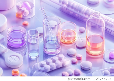 Pill capsules pattern, analgesic pile, painkiller drugs, sedative pills group, medicine gel capsules 121754708