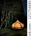 tent in the dark 121754880