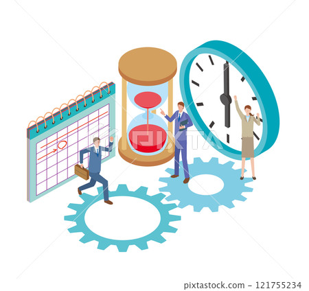 時間管理的形像說明 121755234