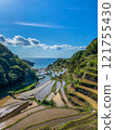 Scenery with rice terraces 121755430