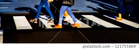 Summer Pedestrians 121755869