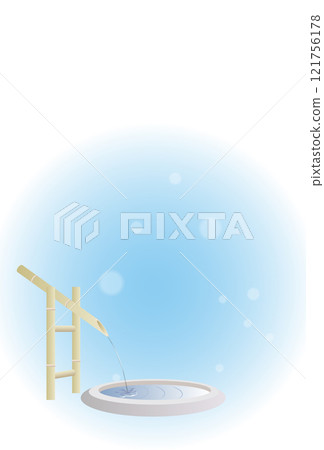 Winter greeting card (no text) 121756178