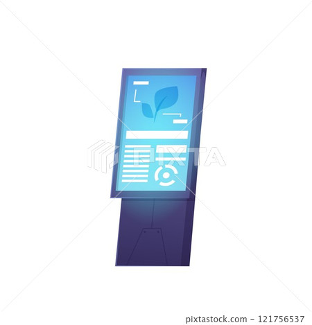 Vector illustration with the image of a computer control panel on an isolated background. Vector illustration with the image of a computer control panel on an isolated background. 121756537