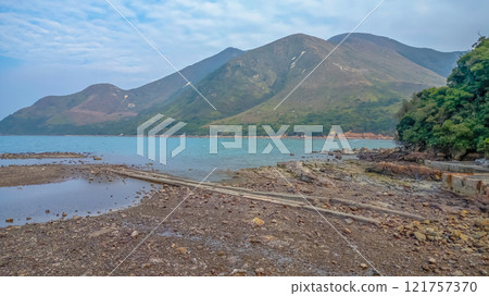 View of Coastal Wetlands with Lush Vegetation, Tai O Dec 31 2024 121757370