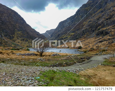 The Gap of Dunloe in County Kerry, Ireland. 121757479
