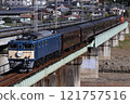 EF64 牽引 EL Gunma 2fin 穿越安中鐵路橋 121757516