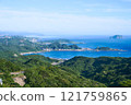 台灣九張碧海青山全景 121759865