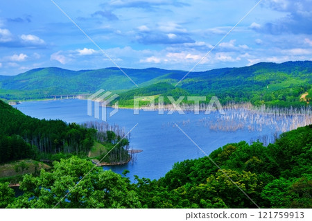 下川珊瑚湖(三雷水壩)景觀 下川珊瑚湖(三雷水壩)景觀 121759913