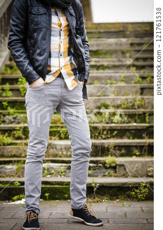 Fashionable man outdoor Fashionable man outdoor 121761538